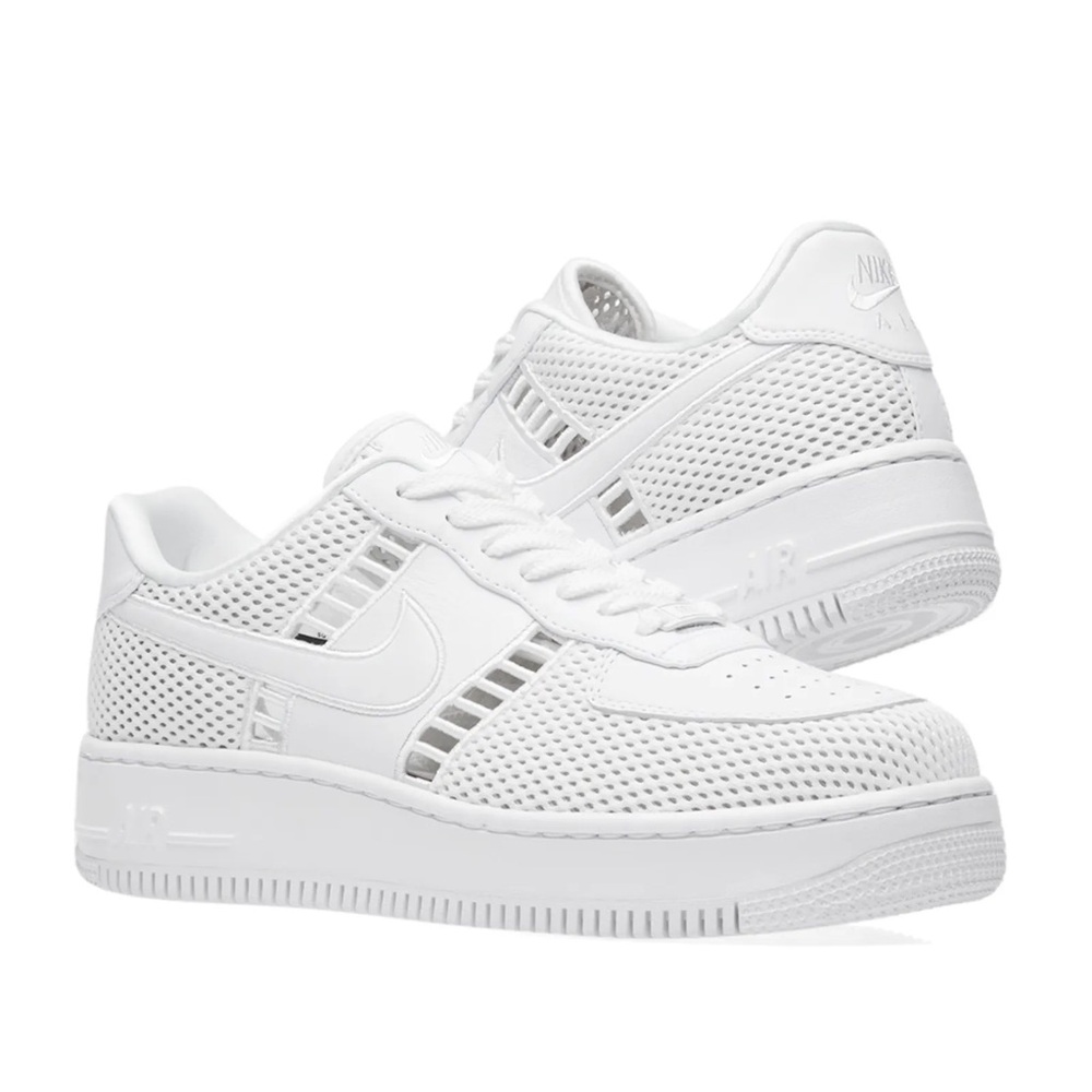 *RARE* NIKE Air Force 1 Upstep SI ‘White Vast Gray’ Size 7